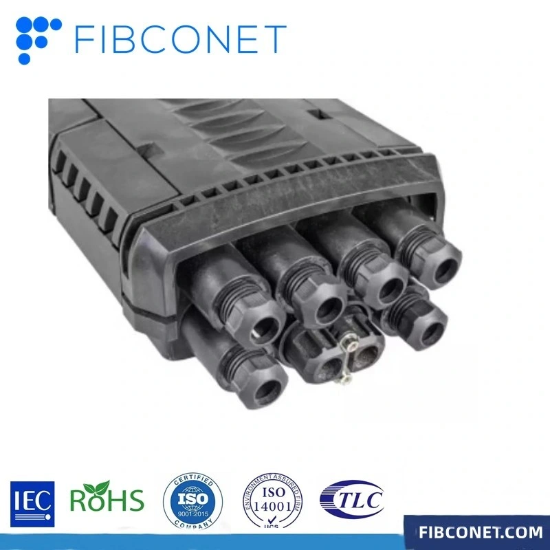 FTTH 288 Core Fiber Cable Joint Box Fiber Optic Splice Closure Fiber Optical Enclosure Distribution Box