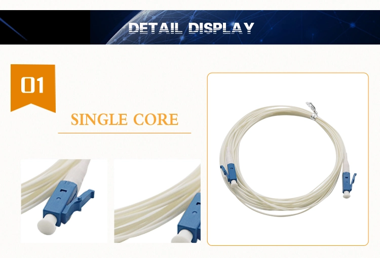 FTTH LC/Upc 2.0mm 3m Fiber Optic Jumper/ Patch Cord