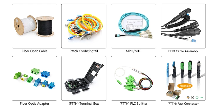 FTTH FTTB 1X2, 1X4, 1X8, 1X16, 1X32 1X64 Mini Tube Fiber Optical PLC Splitterabs Box Fiber Optic PLC Splitter