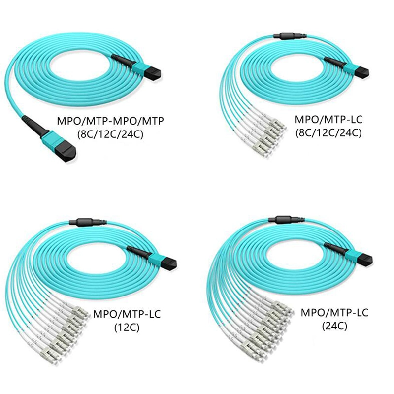 MPO/MTP-LC Sm mm Om3 Om4 Om5 Trunk Cable 24-144core Sm mm Om3 Om4 Om5 Trunk Cable 24-144core