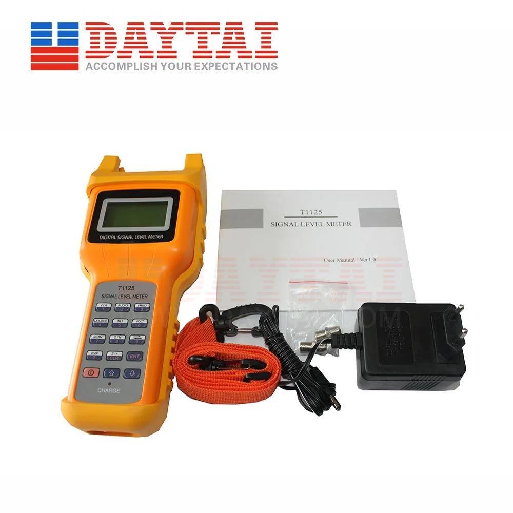 Digital/Analog TV Testing Instrument T1125 Analog Cable TV Signal Level Meter
