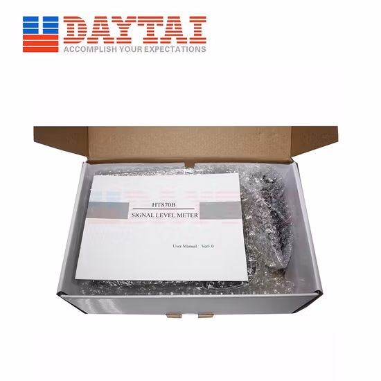 Cheap CATV dB Meter RF TV Signal Level Meter with Big Screen