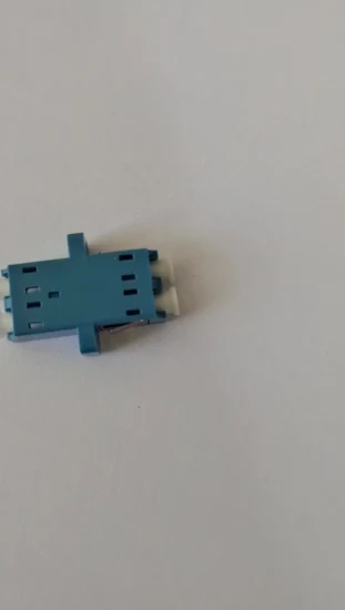 Professional Supplier LC Upc to LC Upc Quad Om1om2 Fiber Optic Adapter with Flange for FTTH Communication