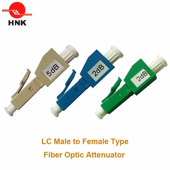 FC/PC Singlemode Female to Female Fiber Optic Attenuator