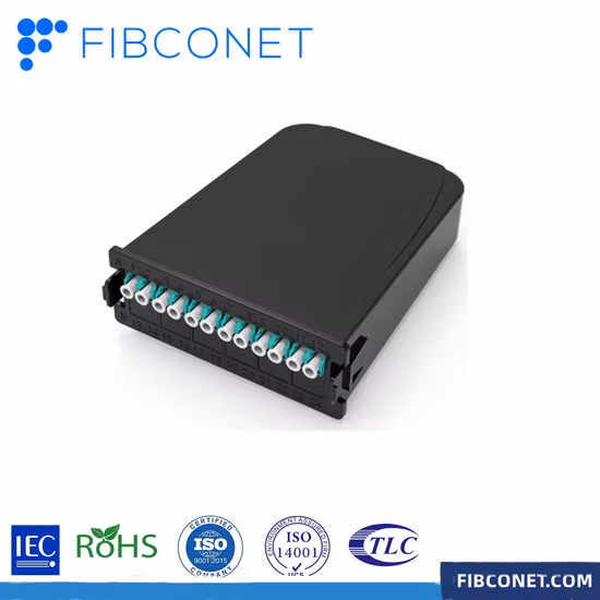 24 Ports Fiber Optic Rack Mount Patch Panel