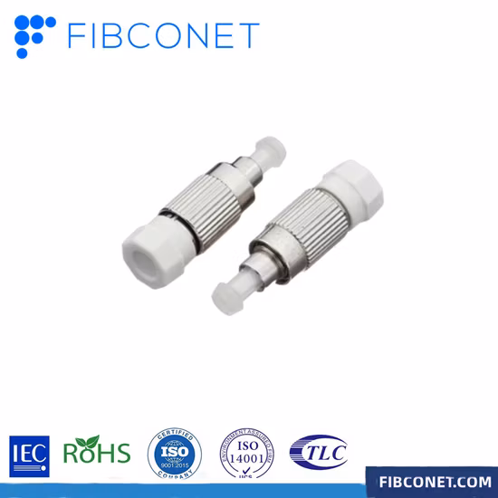 FC/Upc Connector Singlemode Female to Male Fiber Optic Attenuator
